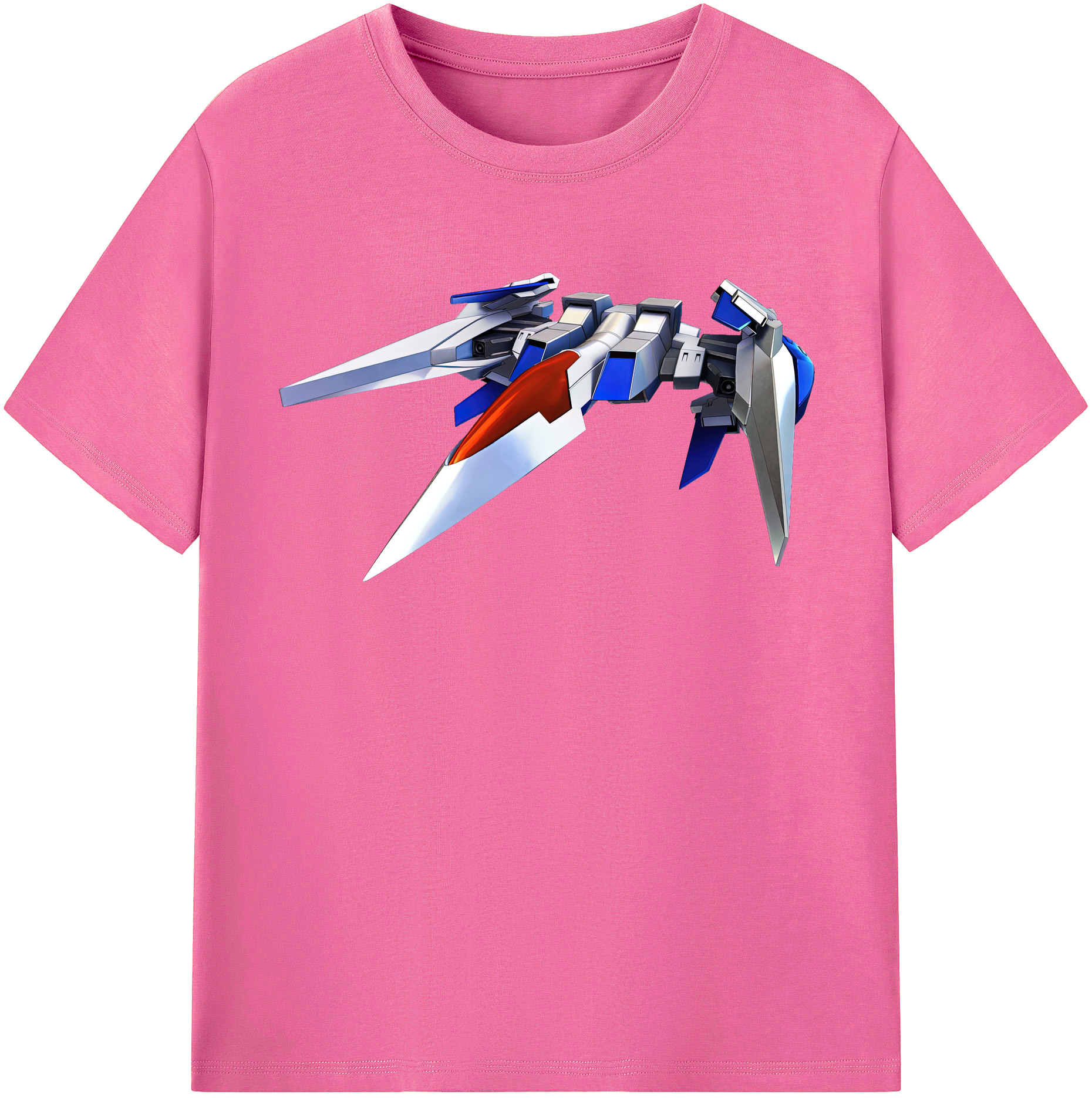 （画像用） 機動戦士ガンダム Mobile Suit Gundam レディースカジュアルプリントTシャツ（綿100％）